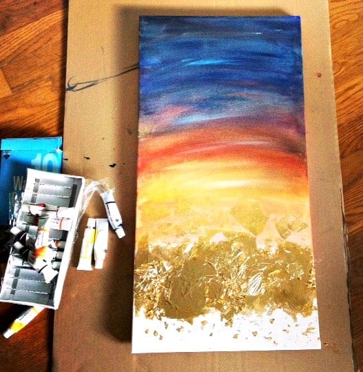 Easy DIY Watercolor Art Jenna Kate at Home